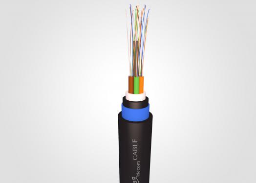 Loose tube cable for duct (steel armoded)